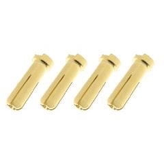 5mm goudstekker, man, 90 graden (4pcs)