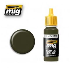 MIG Acrylic SCC 15 (British 1944-45 Olive Drab) 17ml