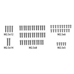 Absima - Screw Set M2.5*5/M2.5*6/M2.5*8/M2.5*12/M2.5*14