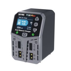 SkyRC T120 Pico AC LiPo 2-4s 6A 2x60W Lader