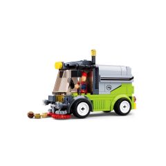 Sluban Veegwagen