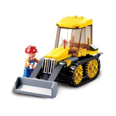 Sluban Small Bulldozer bouwstenen set