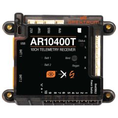 Spektrum AR10400T 10 kanaals PowerSafe Telemetrie ontvanger
