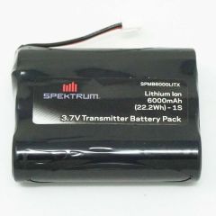 Spektrum 3.7V 6000mAh 1S Lipo zender accu (o.a. iX12/NX6/NX8)