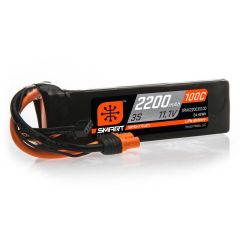 Spektrum 11.1V 2200mAh 3S 100C Smart LiPo accu met IC3 stekker