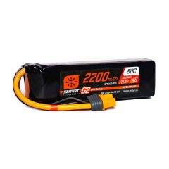 Spektrum 14.8V 2200mAh 4S 50C Smart G2 LiPo accu met IC3 stekker