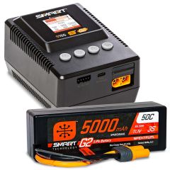 Spektrum - Smart G2 Powerstage 3S-bundel (batterij en oplader)
