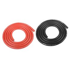 Team Corally - Ultra V+ Siliconen kabel - Super flexibel - Zwart en Rood - 10AWG