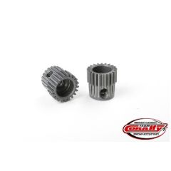 Team Corally - 64 DP Pinion – Short – Hard Anodised Aluminium - 21T - 3.17mm as