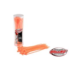 Team Corally - Tie Wraps - Orange - 2.5x100mm - 50pcs