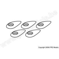 Aerodynamische sluitring voor M4 schroeven (5st)