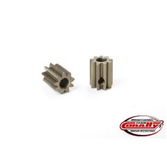 Team Corally - Mod 0.6 Pinion – Short – Hardened Steel - 9T - 3.17mm as