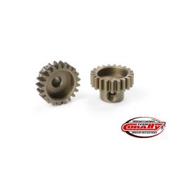 Team Corally - Mod 0.6 Pinion – Short – Hardened Steel - 21T - 3.17mm as
