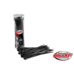 Team Corally - Tie Wraps - Black - 2.5x100mm - 50pcs