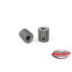 Team Corally - 64 DP Pinion – Short – Hard Anodised Aluminium - 18T - 3.17mm as