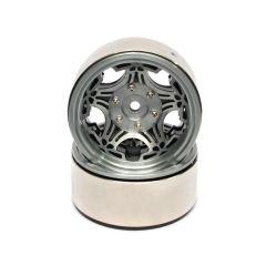 Team Raffee EVO 1.9 High Mass Beadlock Aluminum Wheels Devil-5