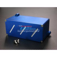 Alloy battery cover box with screws