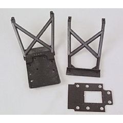Skid plates (f&r)/ fiberglass transmission spacer plate