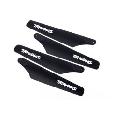 Traxxas - Rotor blade set, upper & lower (black) (4) (TRX-6316)