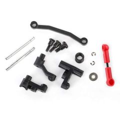 Steering bellcranks, servo saver/ spring/ spring retainer/ posts/ draglink (TRX-7538X)