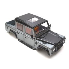 Team Raffee Defender Pickup Truck Hard Body - 334mm - voor o.a. D110 & SCX10
