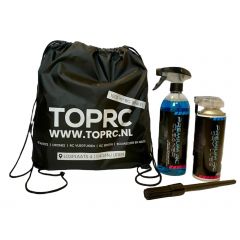 TopRC - Premium RC Schoonmaak set - Speciaal ontwikkeld voor RC - Incl. Gratis Rugtas