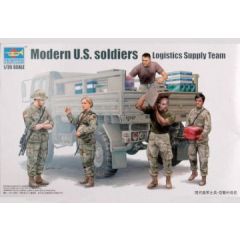 Trumpeter 1/35 Modern U.S. soldiers - Logistics Supply