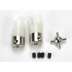Traxxas - U- joints (2)/ 3mm set screws (4) (TRX-1539)