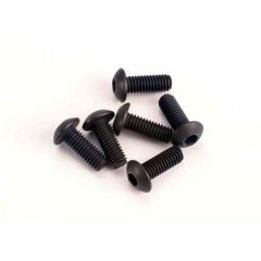 Screws, 3x8mm button-head machine (hex drive) (6)