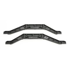 Chassis braces, lower (black) (2)