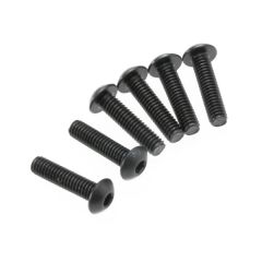 Screws, 4x16mm button-head machine (hex drive) (6)