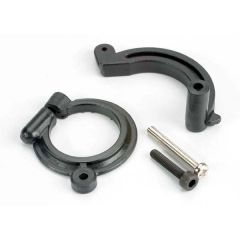 Brake support bracket/ brake band/ 3x25mm roundhead machine screw (1)/ 3x16mm cap hex screw