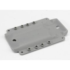 Skidplate, transmission, nylon (grey) (for long wheelbase chassis)