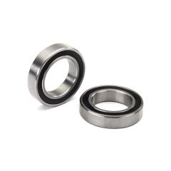 Ball bearing, black rubber sealed (20x32x7mm) (2) (TRX-5196A)