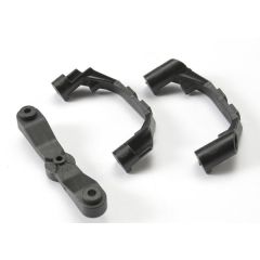 Mount, steering arm/ steering stops (2) (lower hinge pin retainer)