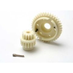Gear set, 2-speed standard ratio (2nd speed gear 39t, 13t-17t input gears, hardware)