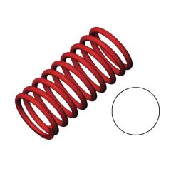 Spring, shock (red) (gtr) (2.9 rate white) (std. front 90mm) (1 pair)