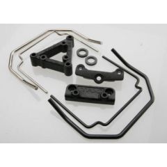 Sway bar mounts (front & rear)  (revo)/ sway bar wires (front & rear) (4)/ drill guide/ spacers