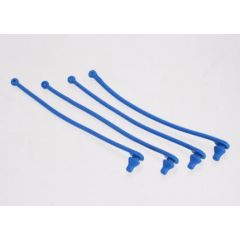 Body clip retainer, blue (4)