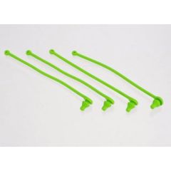 Body clip retainer, green (4)