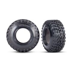 Tires, Canyon RT 4.6x2.2'/ foam inserts (2) (wide) (requires 2.2' diameter wheel) (TRX-8871)