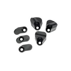 Traxxas - Adapters, electronic speed control (inner (3), outer (3)) (TRX-10724)