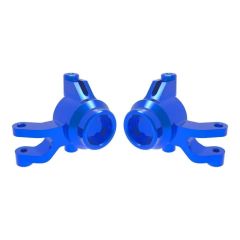 Traxxas - Steering blocks, 6061-T6 aluminum (blue-anodized) (left & right) (TRX-10734-BLUE)