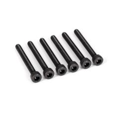 Traxxas - Screws, 3x25mm cap-head machine (hex drive) (6) (TRX-2581X)