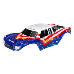 Traxxas - Body, Bigfoot Red/White/Blue Officially License replica (painted, decals applied) (TRX-3676)