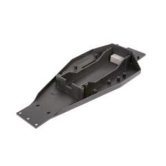 Traxxas Lower chassis (black) (166mm long battery compartment) (fits both flat and hump style battery packs) (use only with #3725R ESC mounting plate) (TRX-3728)