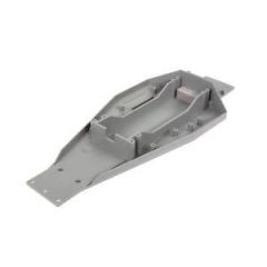 Traxxas Lower chassis (gray) (166mm long battery compartment) (fits both flat and hump style battery packs) (use only with #3725R ESC mounting plate) (TRX-3728A)