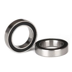 Traxxas - Ball bearings, black rubber sealed (12x18x4mm) (2) (TRX-5120A)