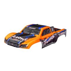 Traxxas - Body, Slash 4X4 (also fits Slash VXL & Slash 2WD), orange (painted, decals applied) (assembled with front & rear latches for clipless mounting) (TRX-5850-ORNG)