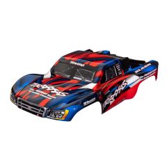 Traxxas - Body, Slash 2WD (Also fits Slash VXL & Slash 4x4), Red & Blue (Painted, decals Applied) (TRX-5851R)